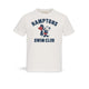 BL'KER T-Shirt uomo girocollo Hamptons Swim Club Bianco