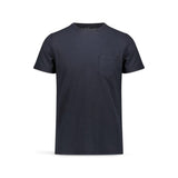 BL'KER T-Shirt uomo in cotone con taschino Blue