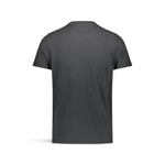 BL'KER T-Shirt uomo in cotone con taschino Nero Lavato
