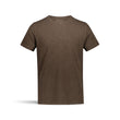 T-Shirt uomo in cotone fiammato Marrone