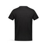BL'KER T-Shirt uomo in cotone fiammato Nero