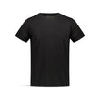 T-Shirt uomo in cotone fiammato Nero