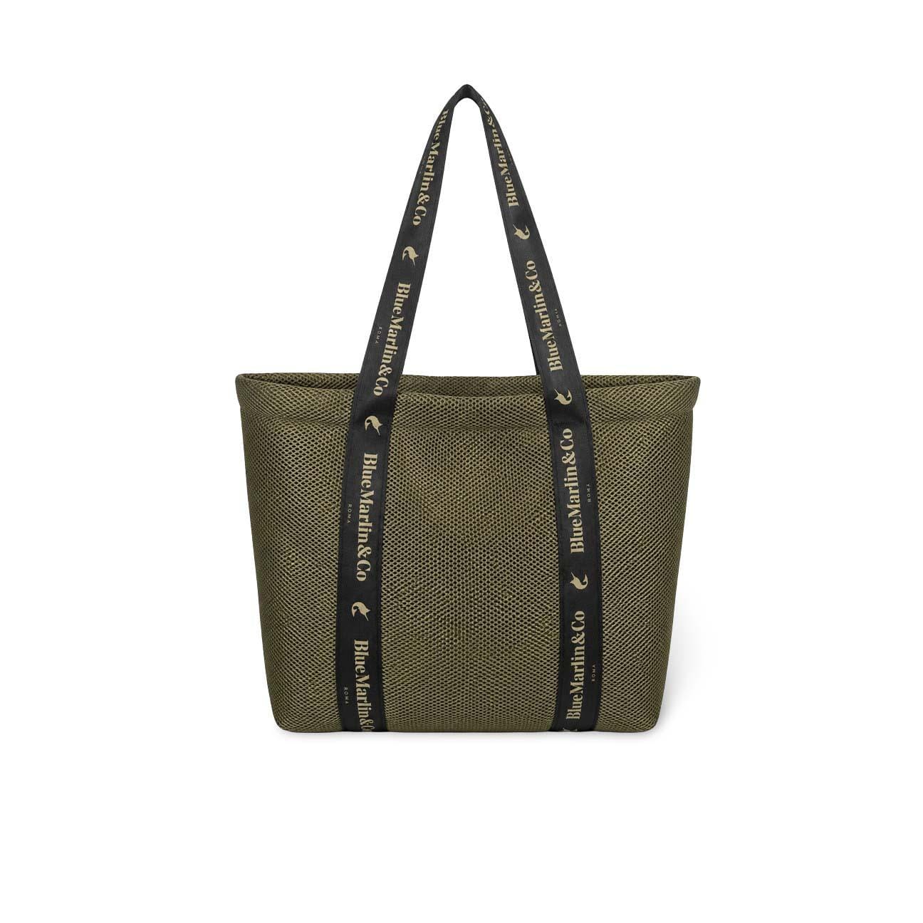 BLUE MARLIN Shopper in mesh Olive