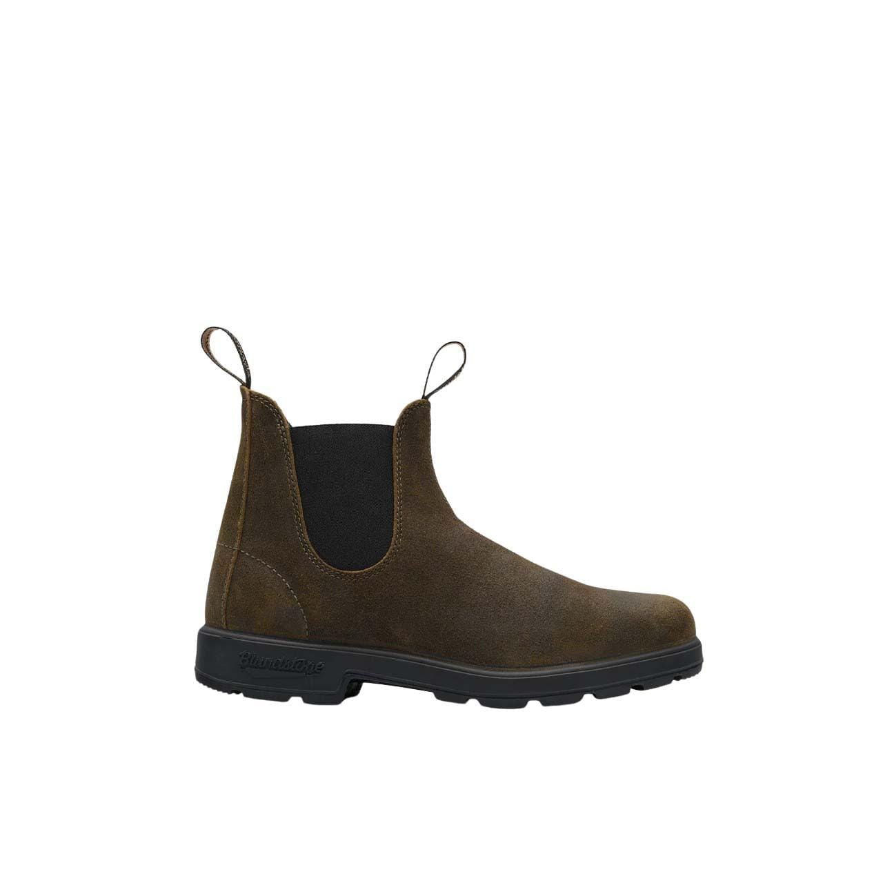 BLUNDSTONE Stivaletto uomo 1615 Chelsea Suede Olive