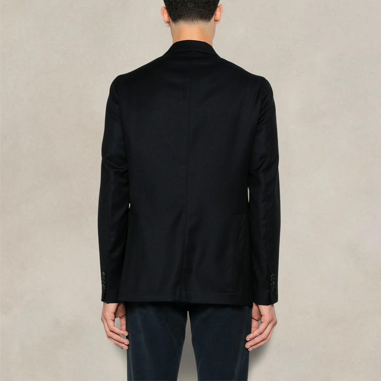 BRIGLIA1949 Blazer uomo Greco in lana Blue