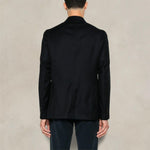 BRIGLIA1949 Blazer uomo Greco in lana Blue