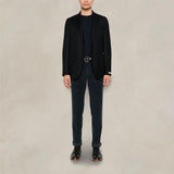 BRIGLIA1949 Blazer uomo Greco in lana Blue