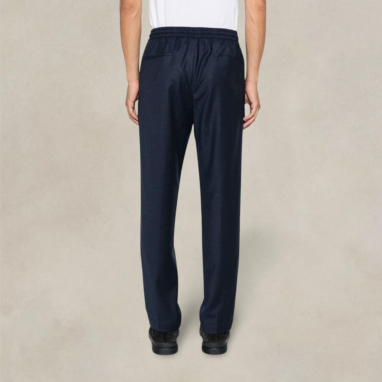 BRIGLIA1949 Pantalone in lana Wimbledon Blue