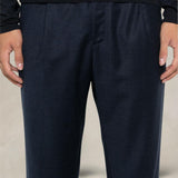 BRIGLIA1949 Pantalone in lana Wimbledon Blue