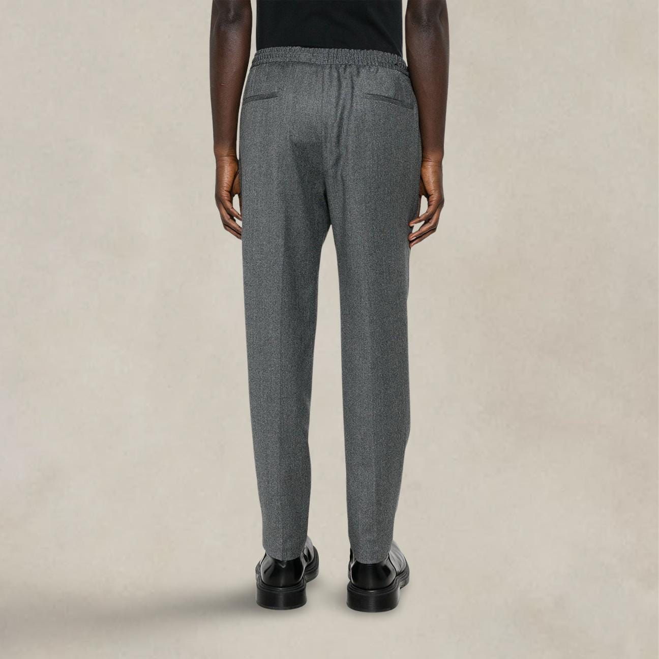 BRIGLIA1949 Pantalone in lana Wimbledon Grigio