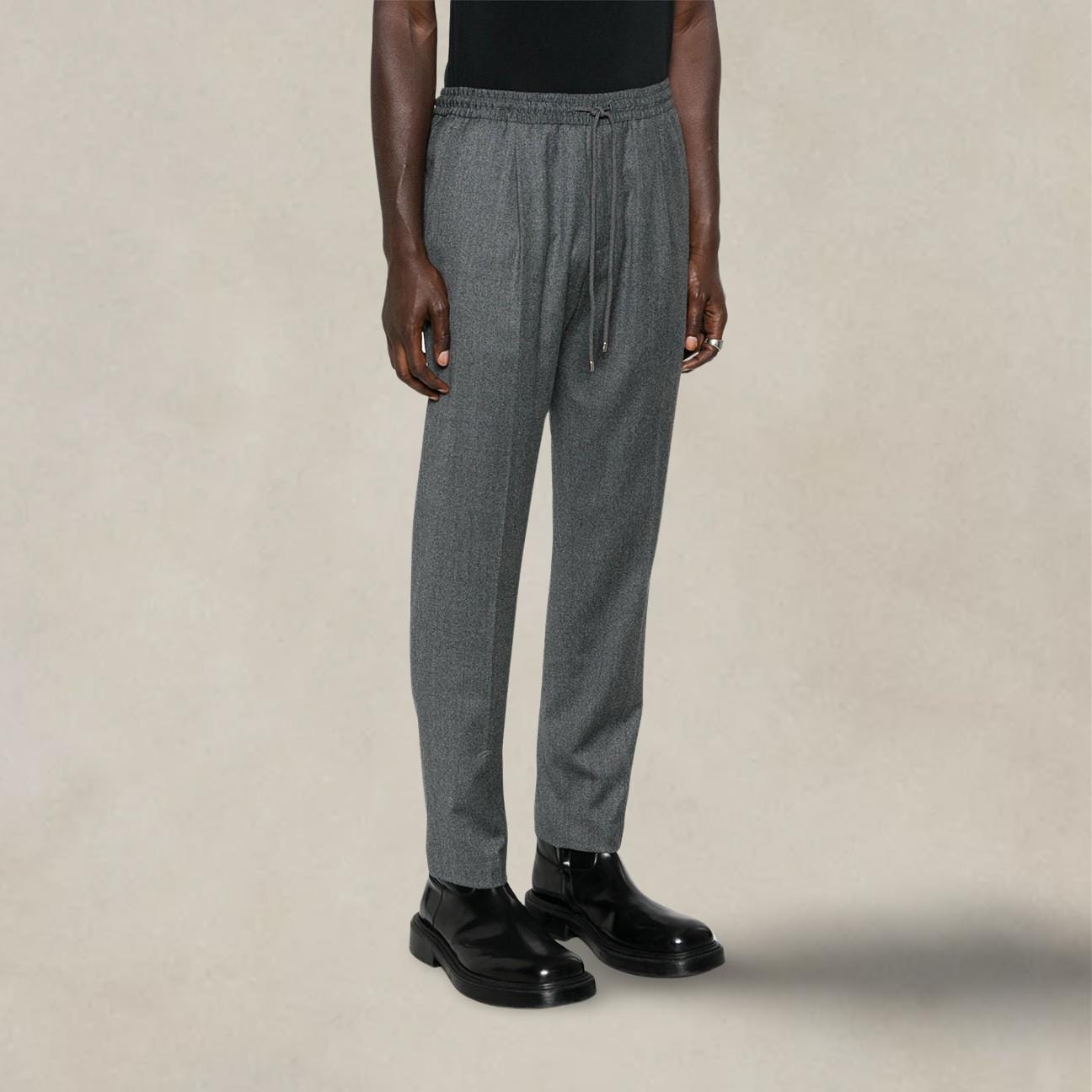 BRIGLIA1949 Pantalone in lana Wimbledon Grigio