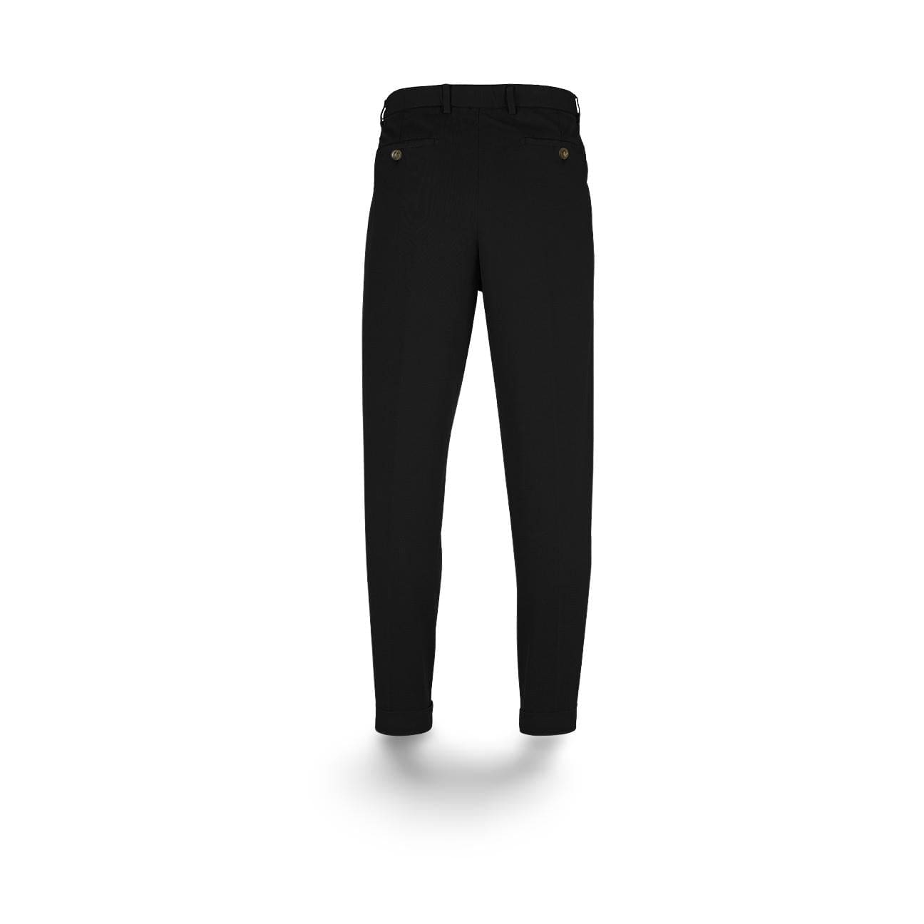 BRIGLIA1949 Pantalone uomo BG61 in gabardina Nero