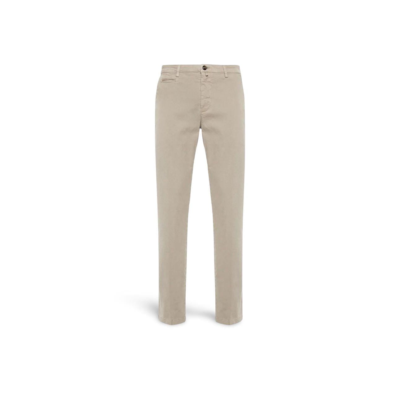 BRIGLIA1949 Pantalone uomo Chino Slim Sabbia