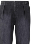 BRIGLIA1949 Pantalone uomo Portobello denim Nero