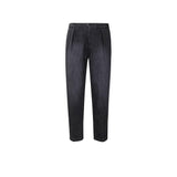 BRIGLIA1949 Pantalone uomo Portobello denim Nero