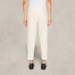 BRIGLIA1949 Pantalone uomo Portobello in twill Burro