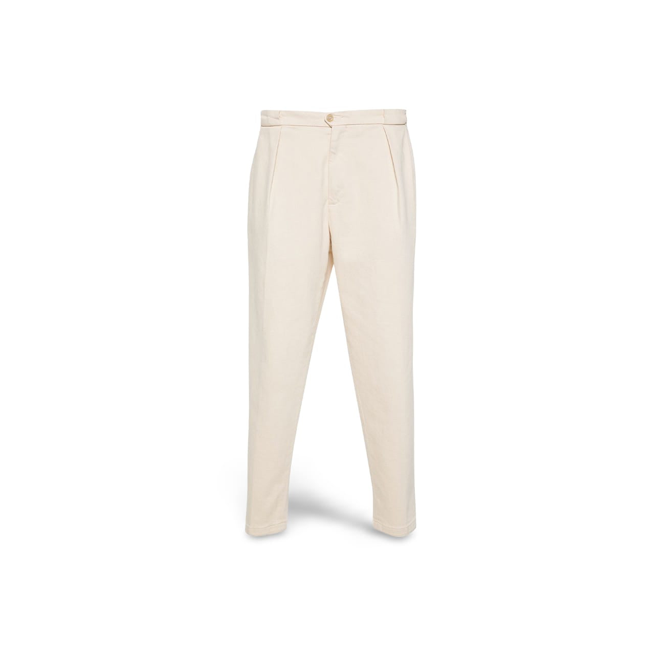 BRIGLIA1949 Pantalone uomo Portobello in twill Burro