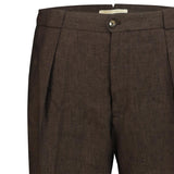 BRIGLIA1949 Pantalone uomo Portobello Marrone