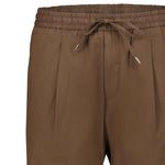 BRIGLIA1949 Pantalone uomo Wimbledon in cotone Tabacco