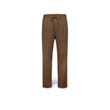 BRIGLIA1949 Pantalone uomo Wimbledon in cotone Tabacco