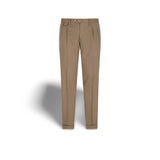 BRIGLIA1949 Pantaloni uomo Chino in lana Beige