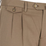 BRIGLIA1949 Pantaloni uomo Chino in lana Beige