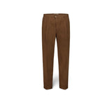 BRIGLIA1949 Pantaloni uomo Courmayer in cotone Marrone