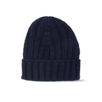 Broadway & Spring Berretto Fisherman  in cashmere unisex Nero