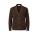 Broadway & Spring Cardigan uomo in cotone Moka