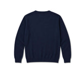 Broadway & Spring Maglia uomo in cashmere Blue