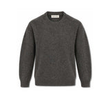 Broadway & Spring Maglia uomo in cashmere seta Grigio Antracite