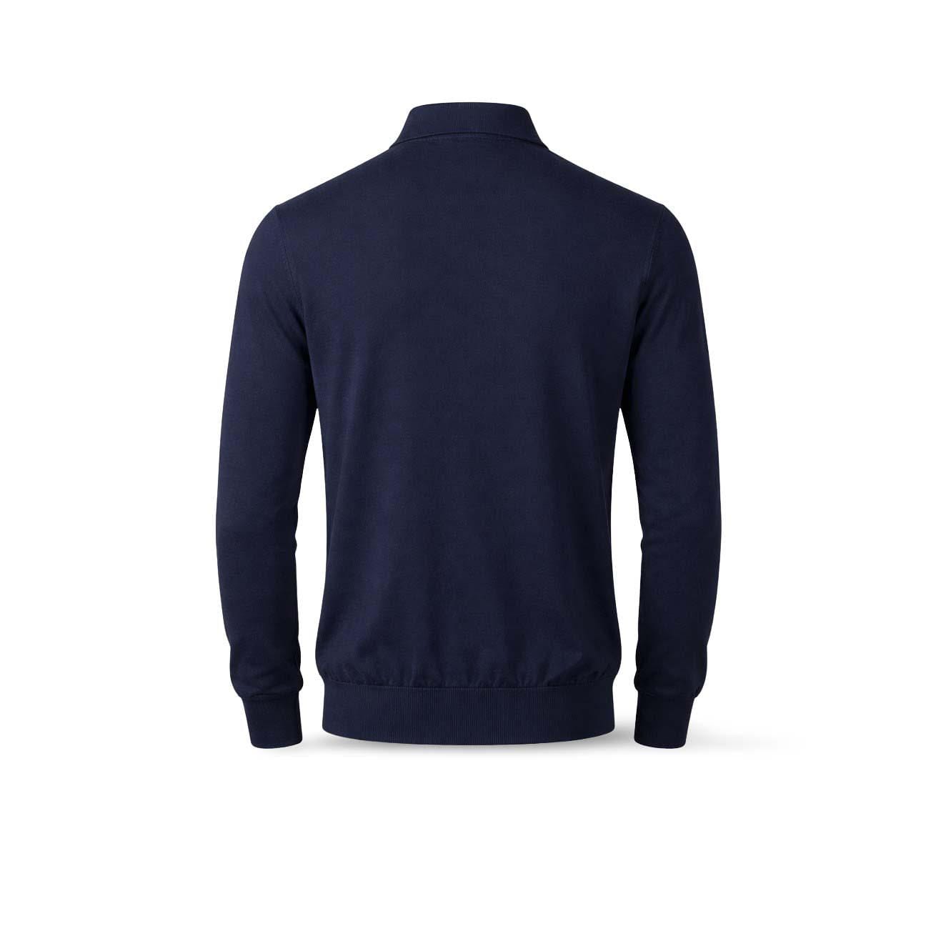 Broadway & Spring Polo uomo in cotone Blue