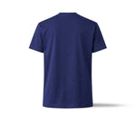Broadway & Spring T-Shirt uomo in crepe di cotone Blue China