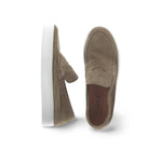 CALCE Mocassino uomo in camoscio Sabbia