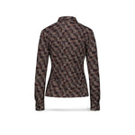 CALIBAN Camicia donna con stampa Marorne