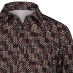 CALIBAN Camicia donna con stampa Marorne