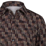 CALIBAN Camicia donna con stampa Marorne