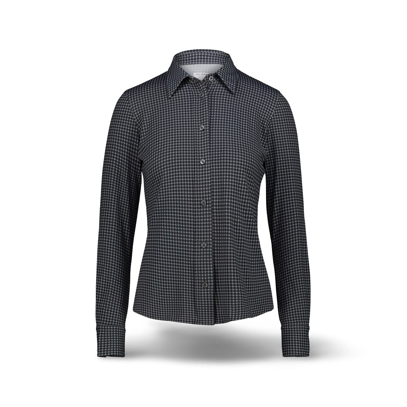 CALIBAN Camicia donna in skin like Grigio Multi