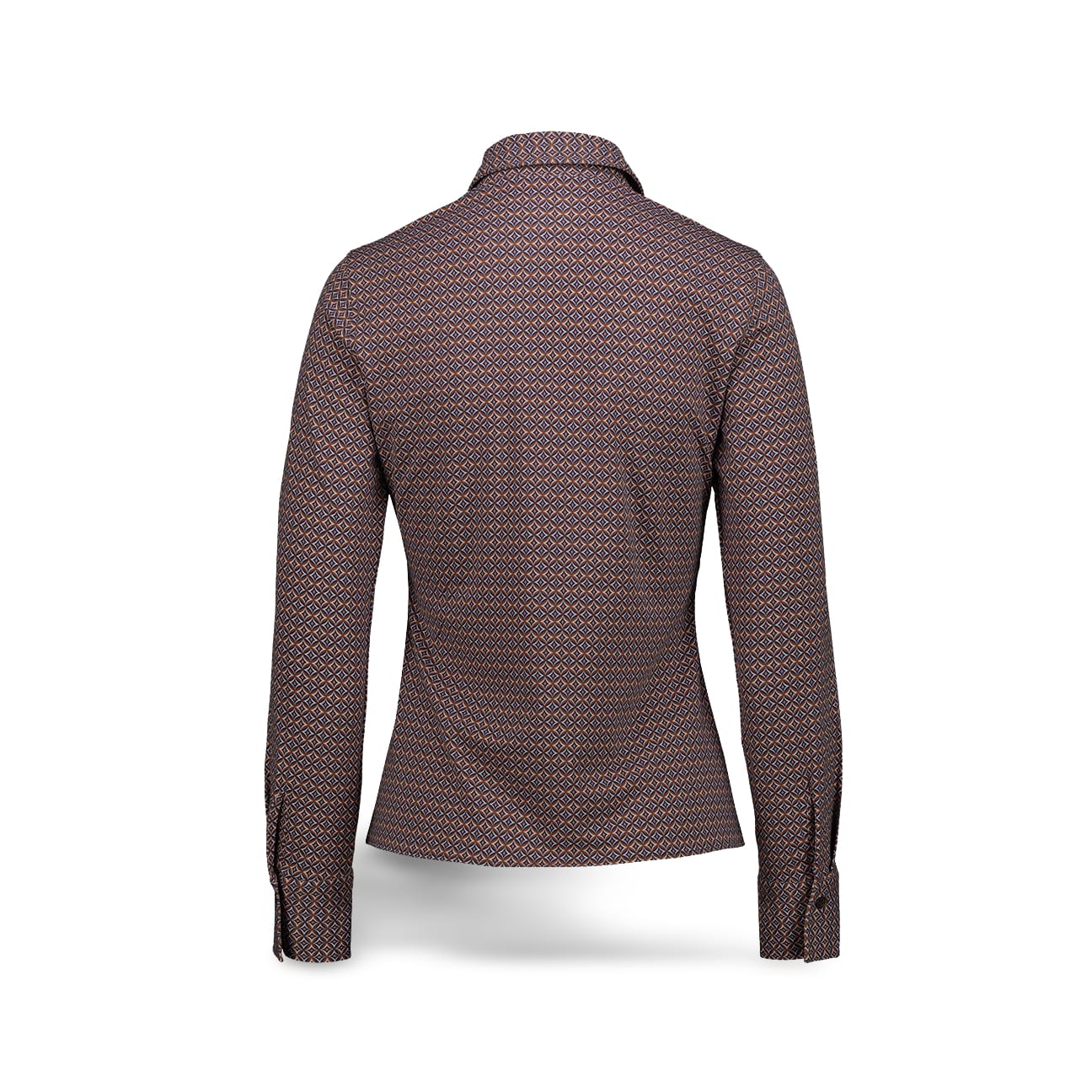 CALIBAN Camicia donna in skin like Marrone Multi