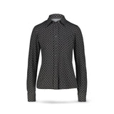 CALIBAN Camicia donna in skin like Nero