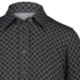 CALIBAN Camicia donna in skin like Nero