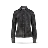 CALIBAN Camicia donna in skin like Nero