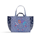 CALL IT BY YOUR NAME Borsa Cabas medium Chambray Navy