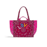 CALL IT BY YOUR NAME Borsa Cabas medium Fuxia Bordea