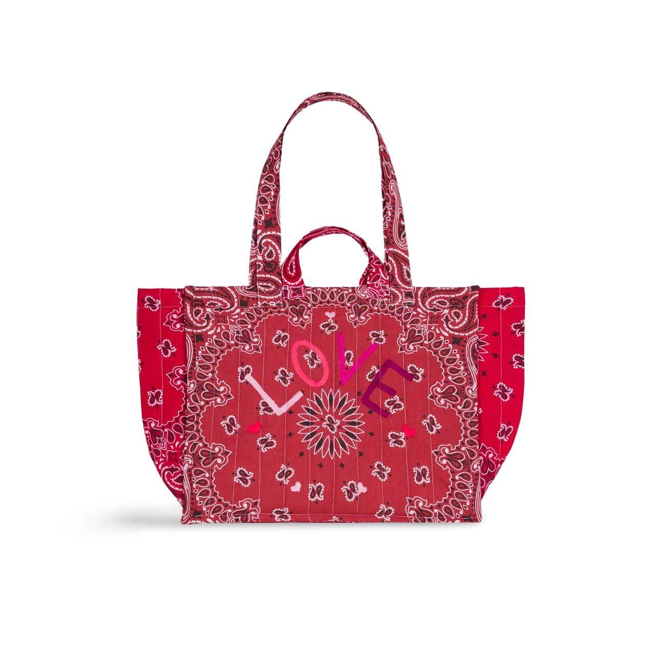 CALL IT BY YOUR NAME Borsa Cabas medium Vintage Red