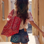 CALL IT BY YOUR NAME Borsa Cabas medium Vintage Red