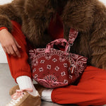 CALL IT BY YOUR NAME Borsa donna Basket Fucsia Bordeaux