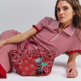 CALL IT BY YOUR NAME Borsa donna Basket Rosso