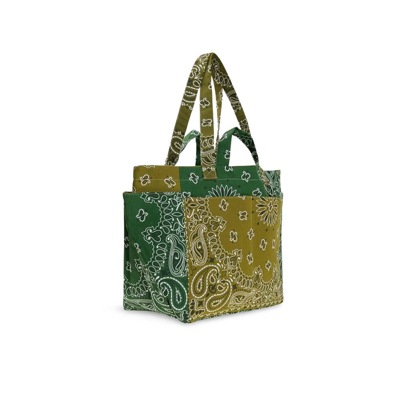 CALL IT BY YOUR NAME BorsacPicnic  in bandana matelassè Green