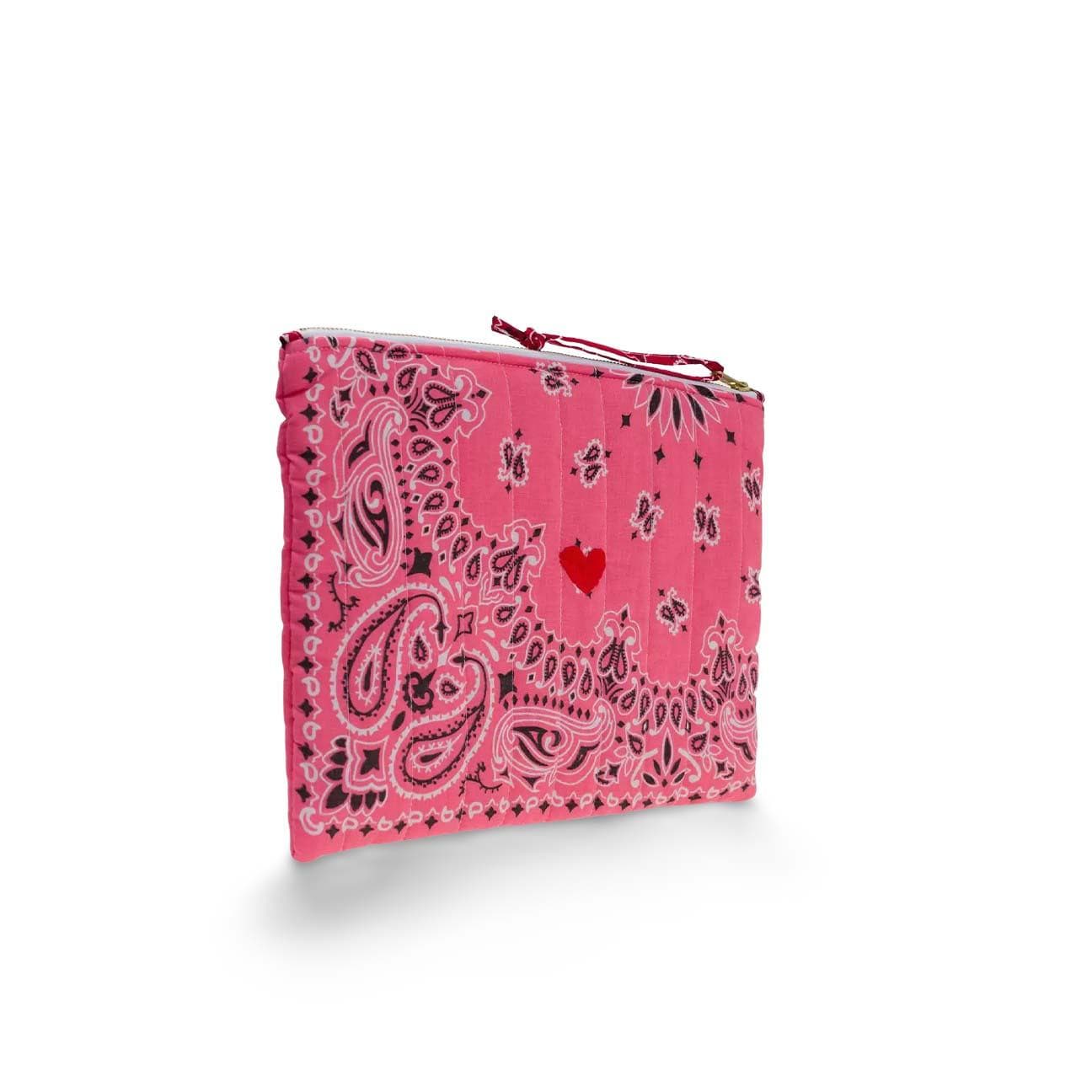 CALL IT BY YOUR NAME Pochette in bandana matelassè Rosa